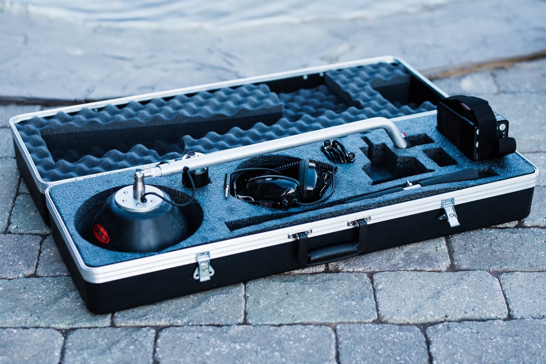 Electronic leak detection and acoustic listening equipment used by Aquatic Leak Detection